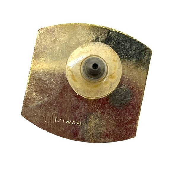 Vintage 150th Dandys Society Fair Pin Badge Gold Tone Enamel A108 - Picture 2 of 4